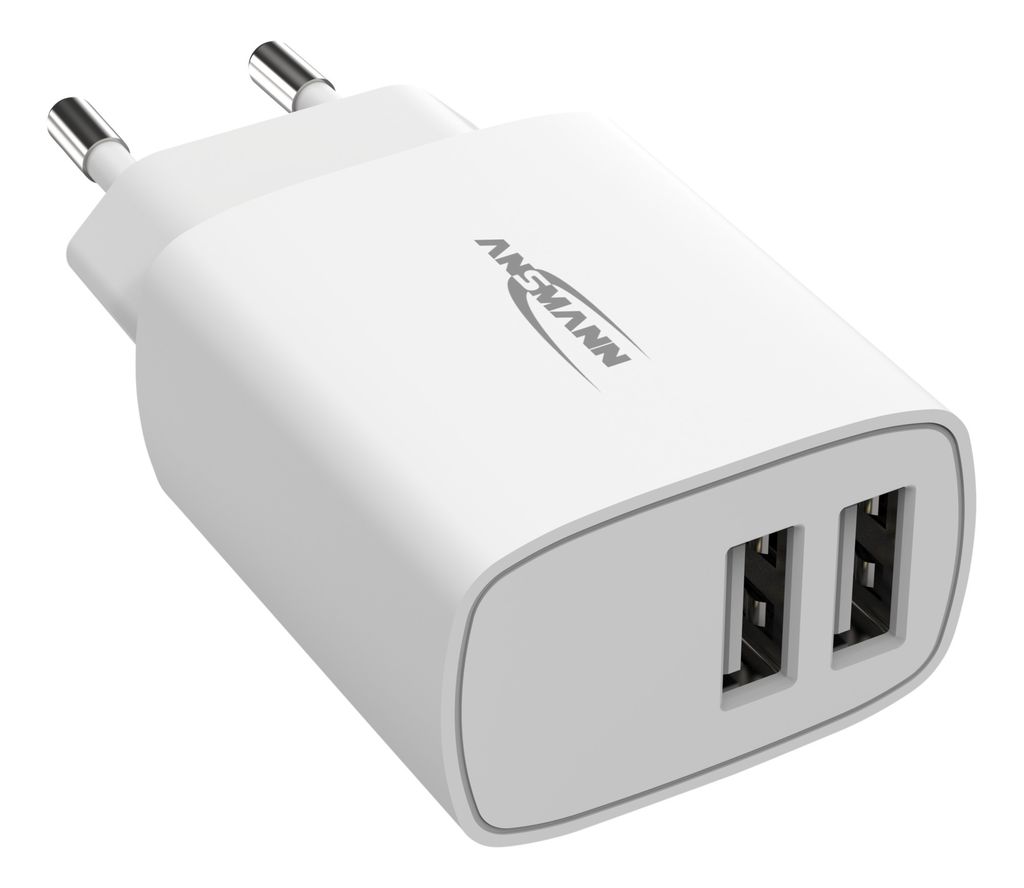ANSMANN USB Ladegerät 12 W mit USB Schnellladung Produktbild 