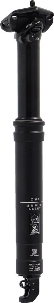 XLC Sattelstütze Suspension Dropper SP-S14, Ø30,9mm/402mm, Produktbild 
