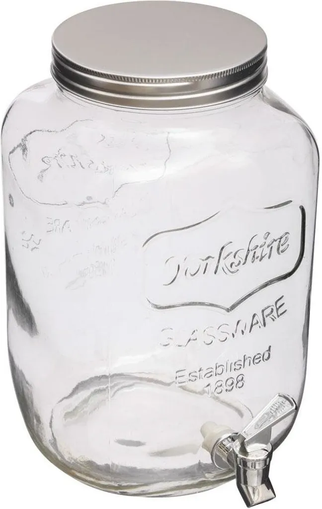 Distributore Bevande in Vetro 8L Yorkshire - Secret de Gourmet Rubinetto
