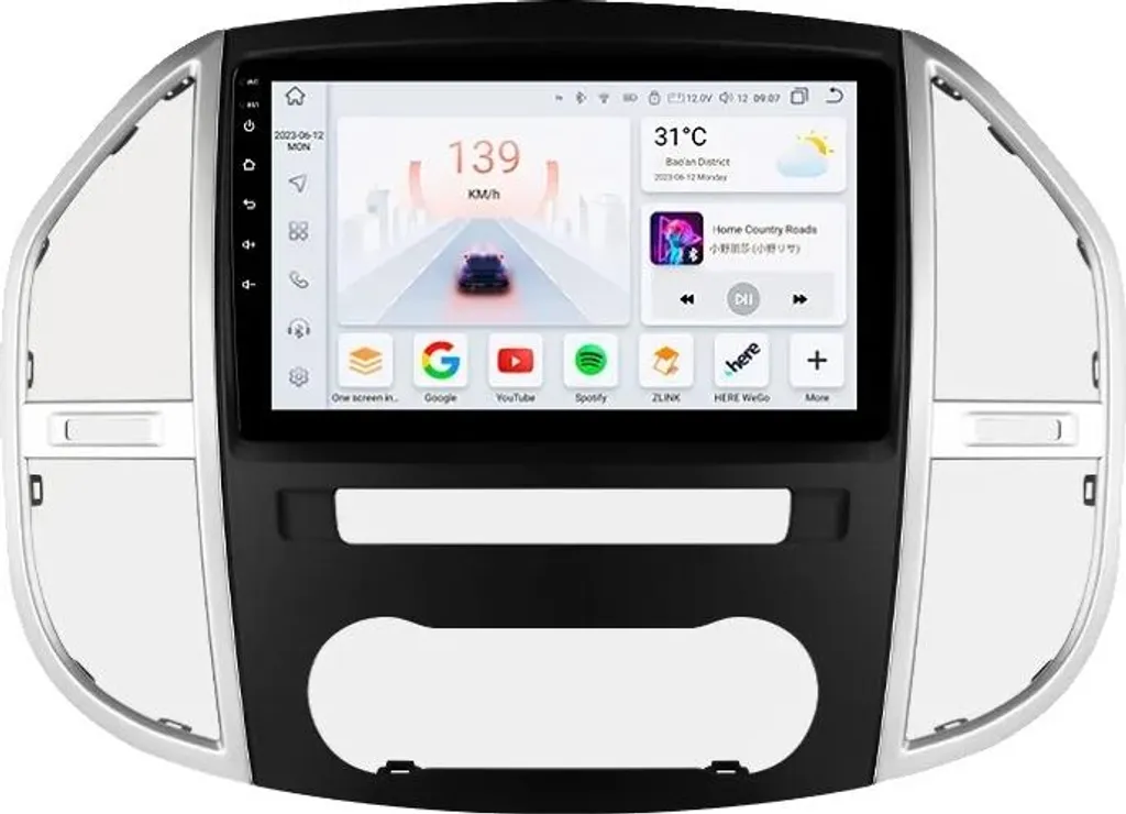 Système de Navigation GPS et CarPlay pour Mercedes Vito W447 S2 Pro