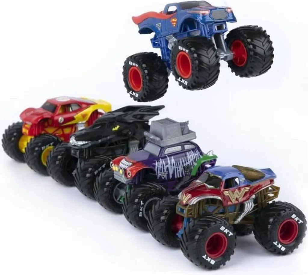 Voiture Monster Jam Multicolore pour Circuit de Course et Jeu de Cascade - 6