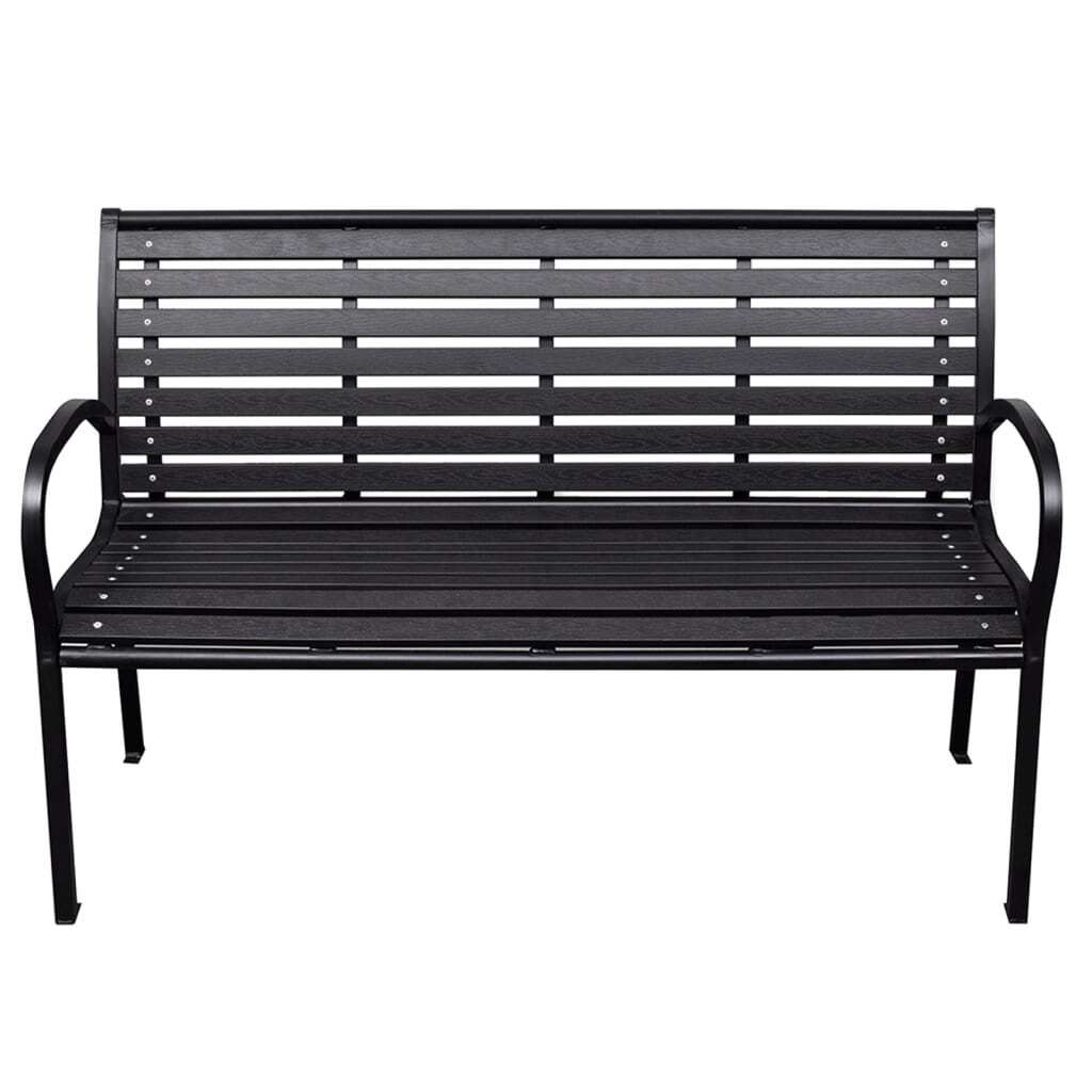 VidaXL 319578, Schwarz, Holz, Stahl, 110 kg, Erwachsene & Produktbild 
