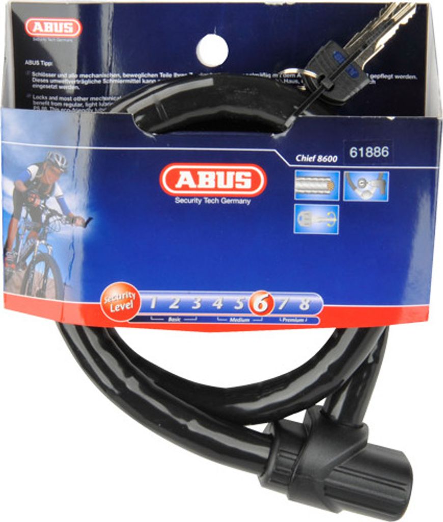 ABUS Panzerglieder Fahrradschloss Lnge: 850 mm