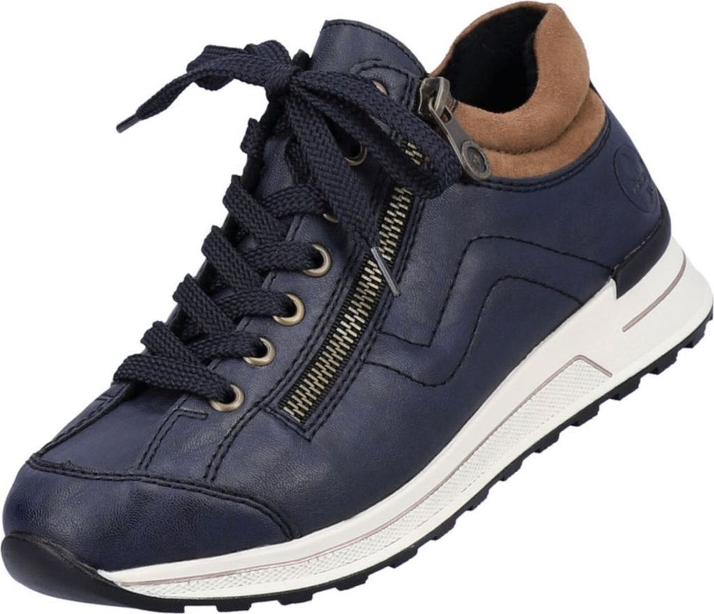 Rieker Damen High Top Sneaker N1400 Blau Größe 39 EU