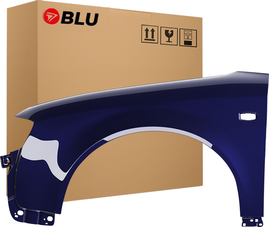 BLU Błotnik Premium pasujący do Audi A4 B6 LZ5L Lewy Zdjęcie produktu 