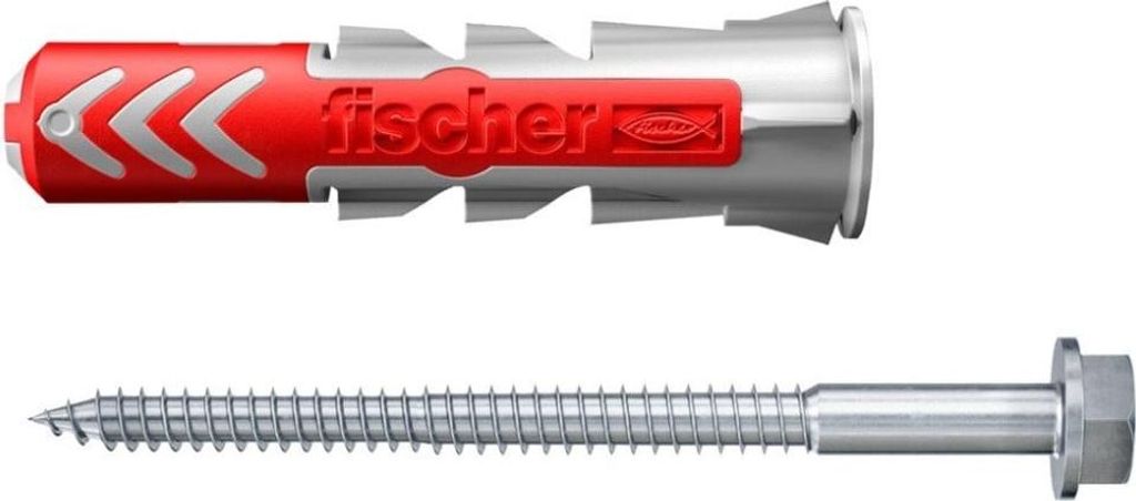Fischer Dübel-Set Duopower 10.0 x 50 mm - 4 Stück Produktbild 
