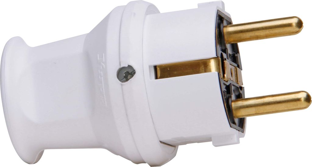 KOPP Schutzkontakt-Stecker 179702004, klein, mit Produktbild 