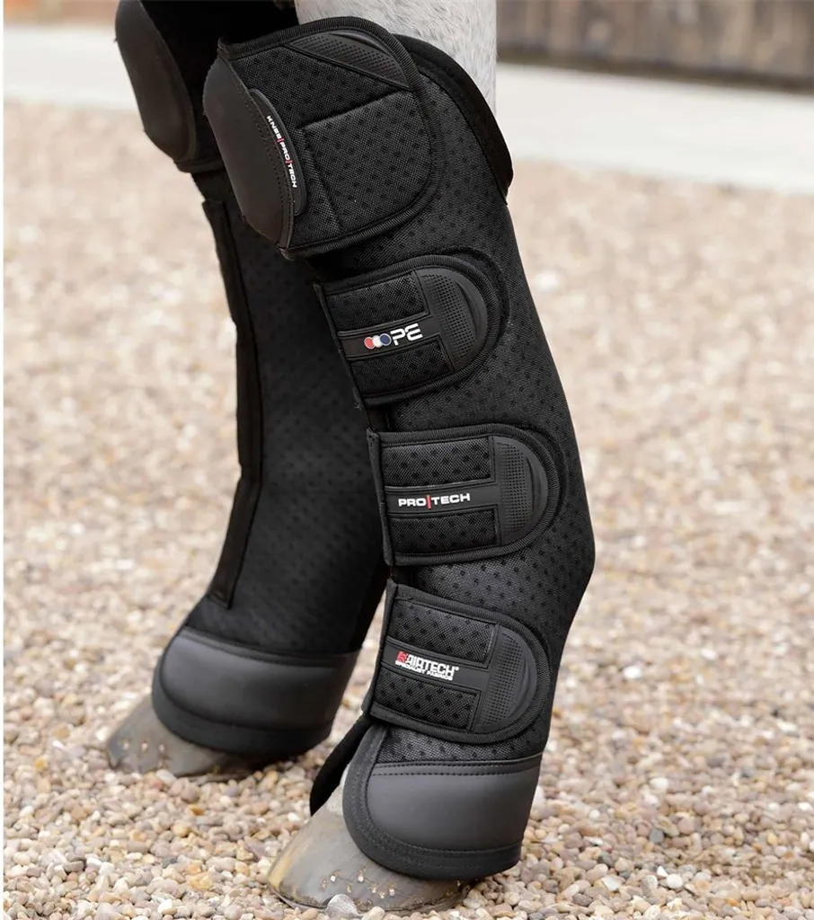 Protéger le Cheval en Van avec les Bottes Airtechnology Knee Pro-tech