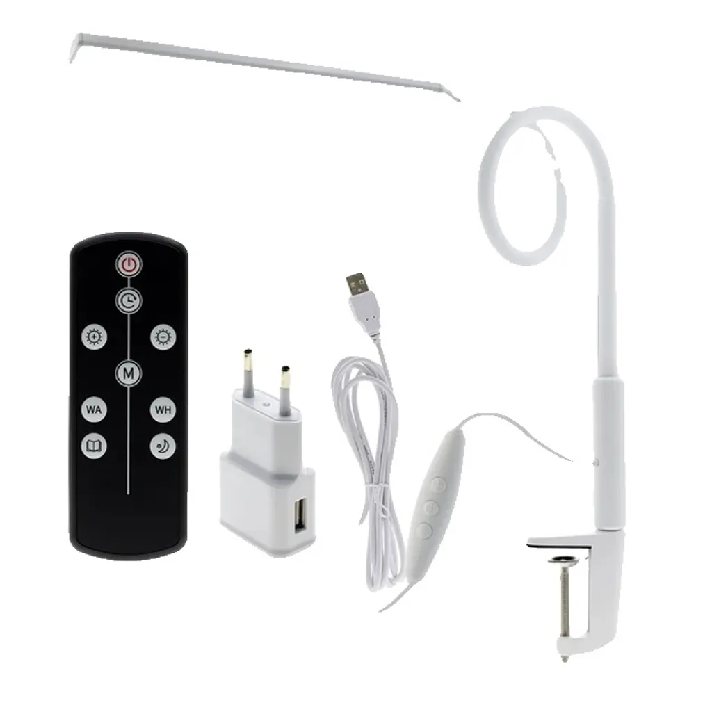 Lampe de travail pour bureau protection oculaire avec télécommande sans fil