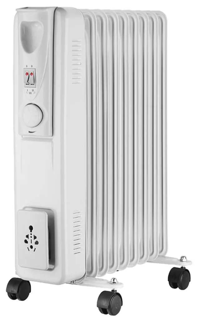Radiateur à huile Solight 2000W stop au froid et à l'air sec en hiver