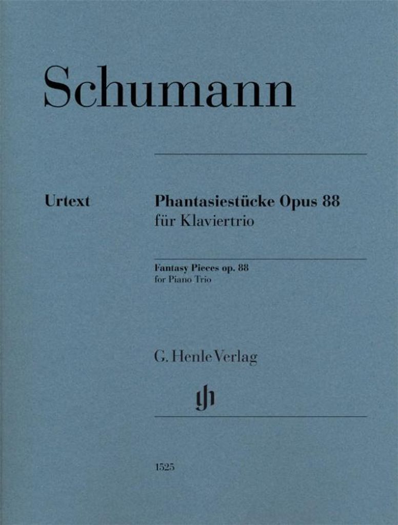 Schumann, Robert - Phantasiestücke op. 88 für Klaviertrio