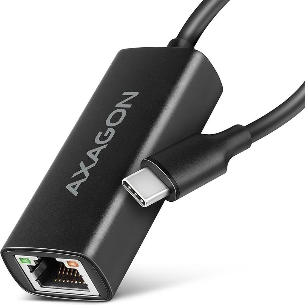 AXAGON Axagon ADE-ARC USB-C 3.2 Gen 1 - Gigabit Ethernet 10/100/1000 Adapter - Adapter - Digital/Daten 1000 Mbps
