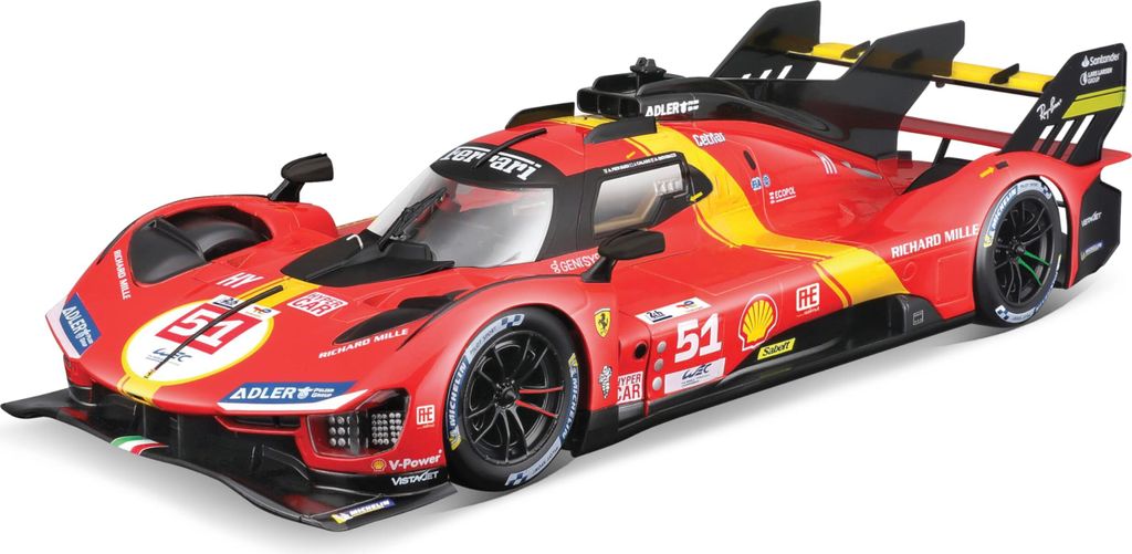Bburago Ferrari 499p Lmh #51 1:18 Auto    One Size Produktbild 8