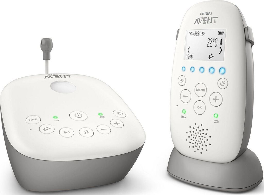 Philips Babyphone audio AVENT, technologie DECT, mode éco, Image du produit 