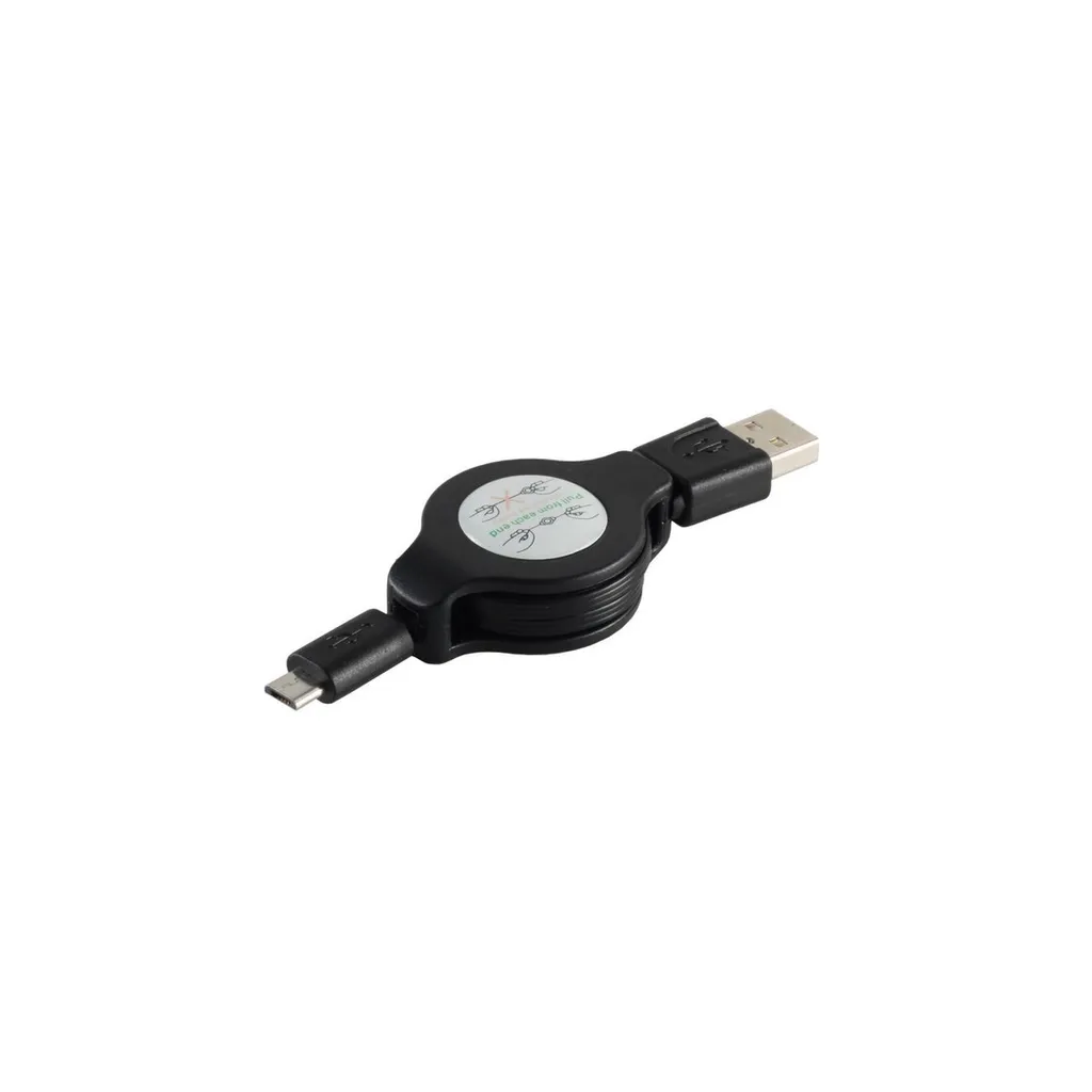 Câble de charge Micro-USB 1m pour Smartphone et Tablette Noir Robuste - 2
