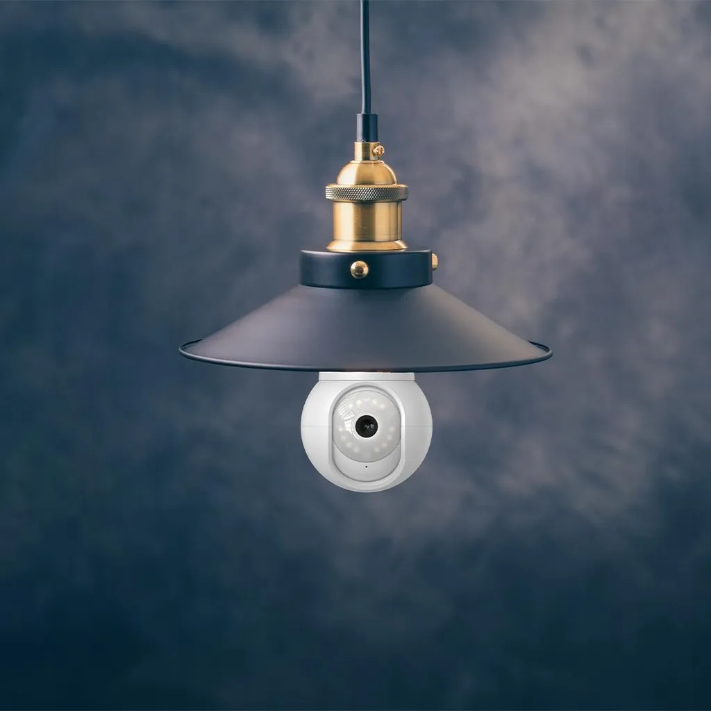 Sanitas ENGO ECAM-E27: La Smart Camera 4MP che Arreda e Protegge - 4