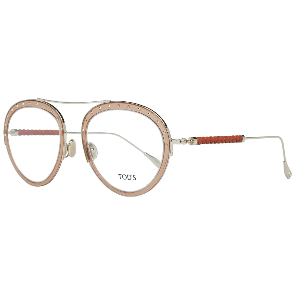 Monture de Lunettes Femme Tod's TO5211 Marron Design Italien Chic 52mm