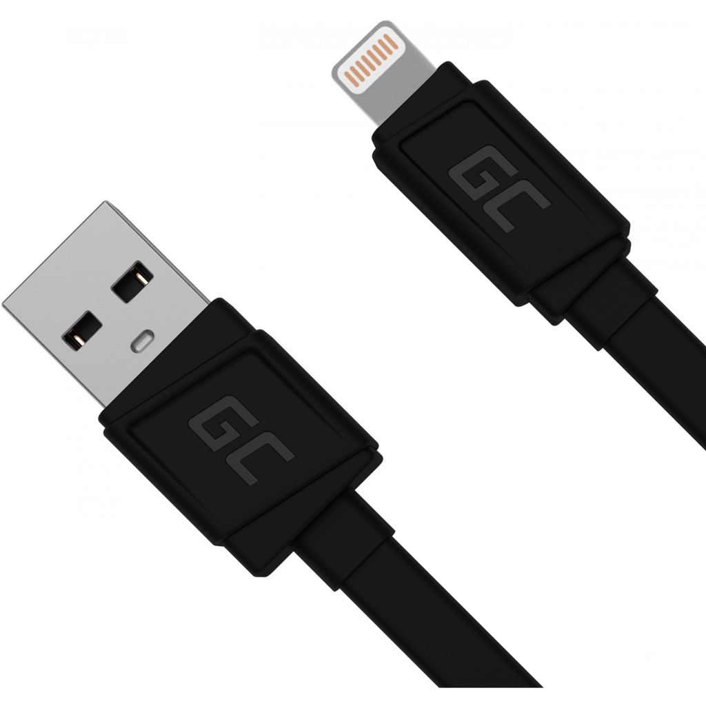 Green Cell KABGC02 GCmatte Lightning Flat 25 cm 25 cm USB-Kabel