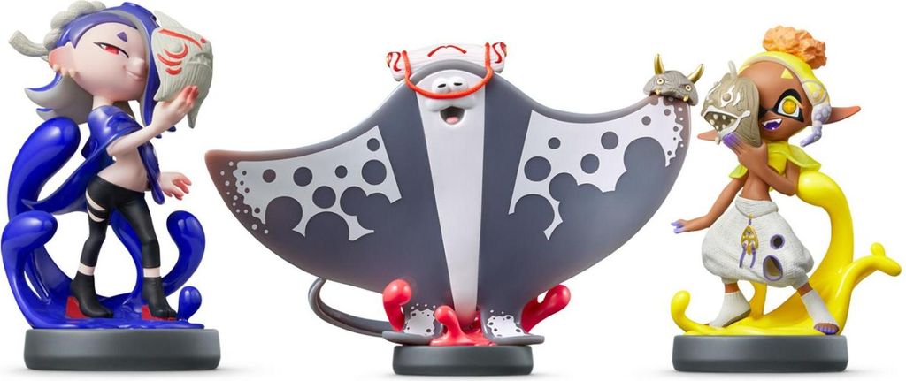 Nintendo Mako, Muri & Mantaro amiibo Personnage de jeu Image du produit 