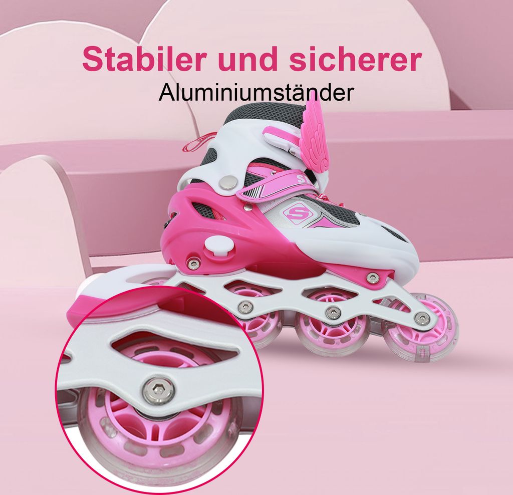 Inliner Für Kinder Verstellbare Inline Skates mit Produktbild 3