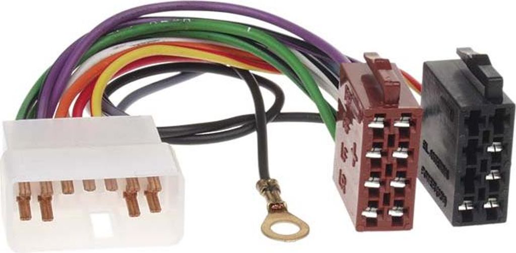 ACV 1297 – 02, ISO-Adapter, Subaru Justy 199