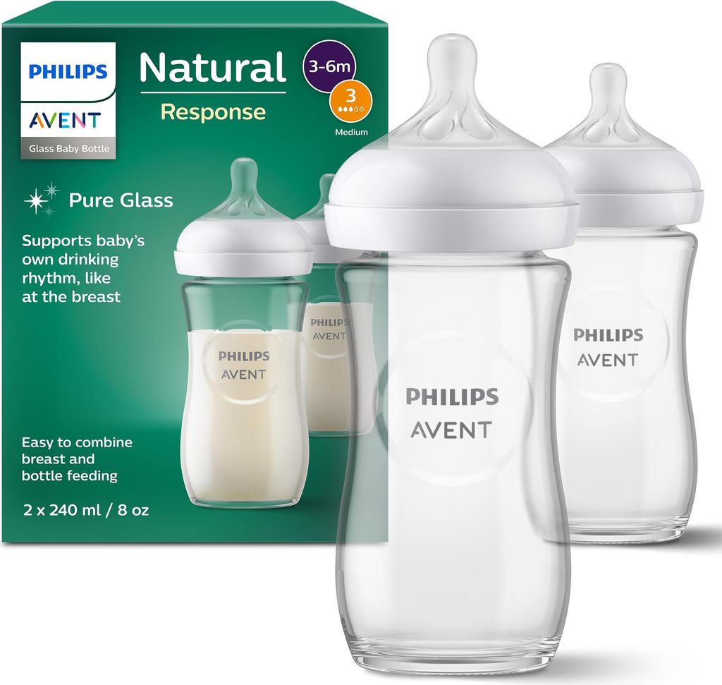 Philips AVENT Natural Response SCY933/02 Babyflasche aus Produktbild 