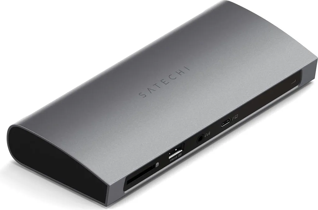 Dock Satechi Thunderbolt 4 EU avec Double Affichage 4K et Charge Rapide - 4