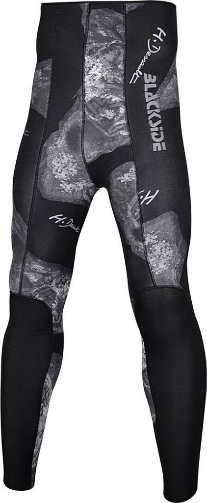 H.dessault By C4 Black Side 7 Mm Speerfischhosen Schwarz S Schwarz S