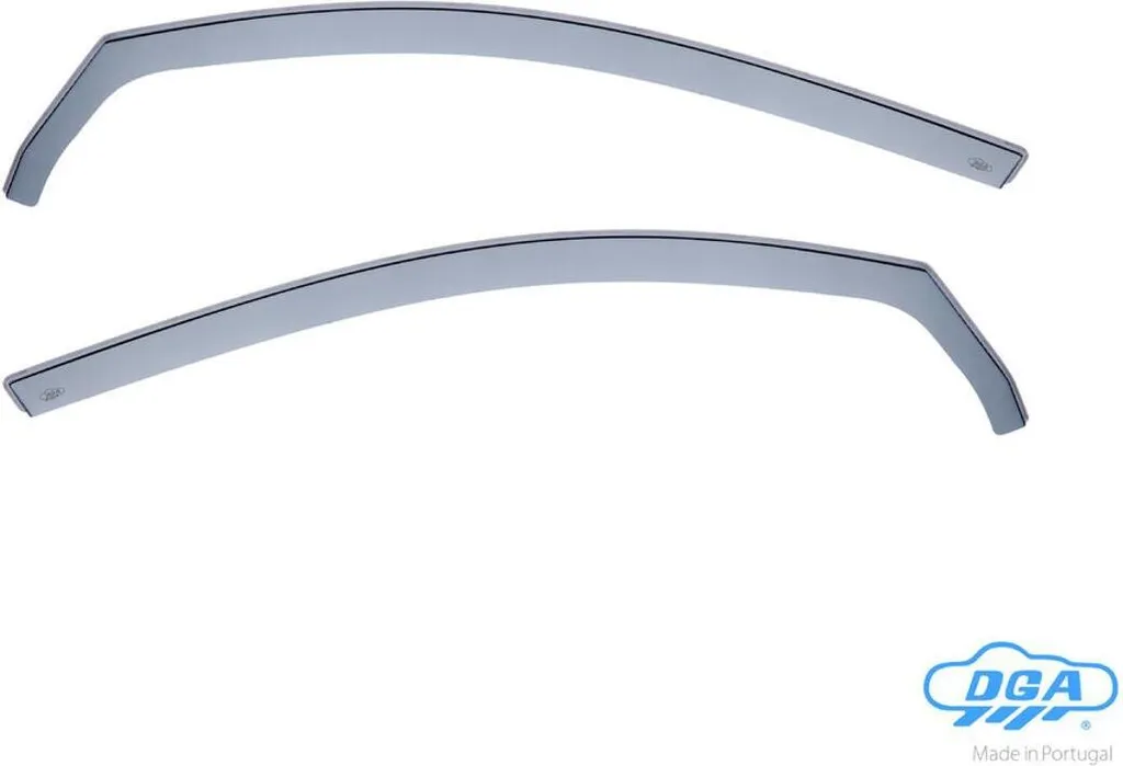 Déflecteurs de vent DGA pour Volkswagen Golf VI 11/08-10/12 - Set Avant