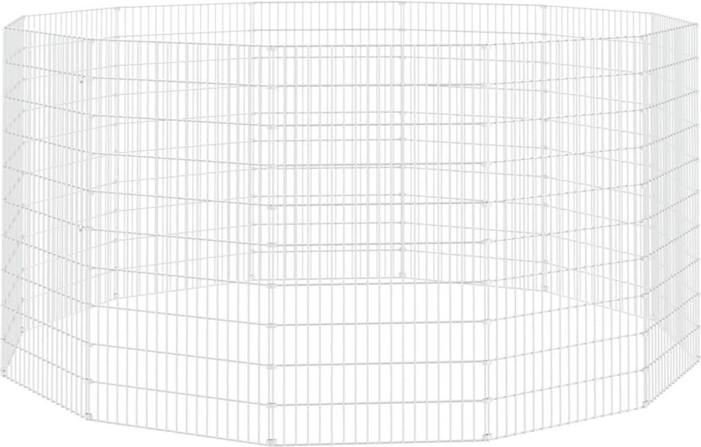 Vidaxl Tierlager 12 panneaux 54x100 cm galvanisé Eisen Image du produit 