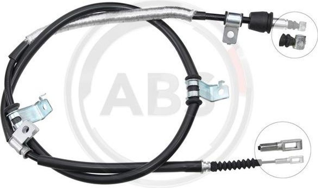 A.B.S. K17058 Seilzug, Handbremse OE 597702L300 kompatibel mit Elantra, i30