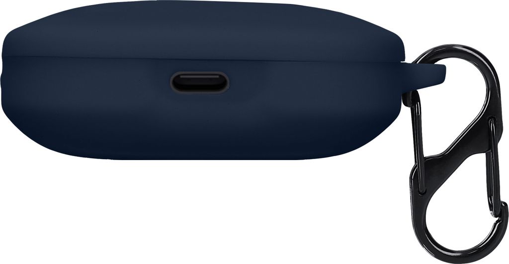 kwmobile Hülle kompatibel mit Xiaomi Redmi Buds 5 Kopfhörer - Silikon Schutzhülle Etui Case Cover Schoner in Dunkelblau