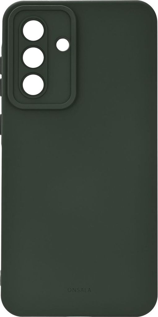 ONSALA Rückseite Silikon Touch Recycelt Samsung A56 5G Olivgrün