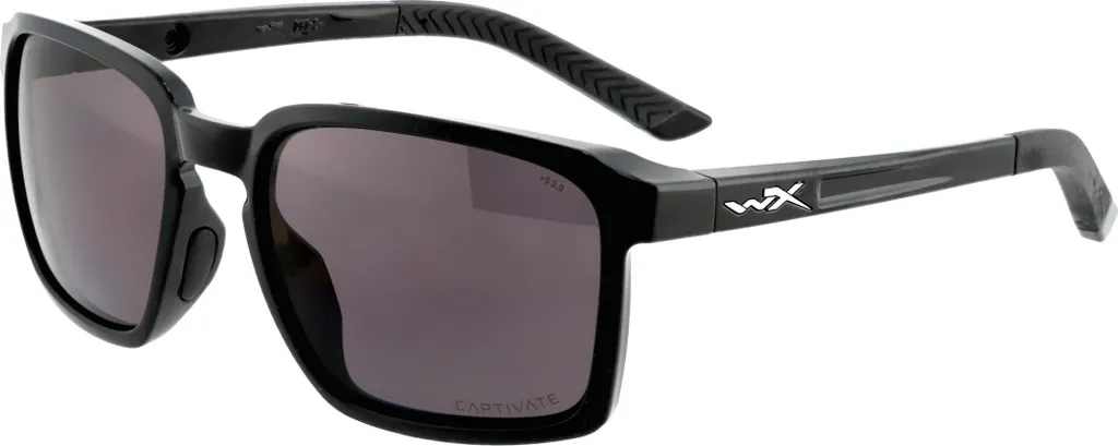 Wiley X Alfa Lunettes de soleil polarisées Transparent Homme One Size