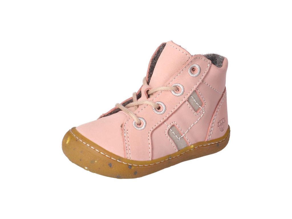 RICOSTA Boots CAJU von PEPINO Walklodenfutter Winterschuhe Schnürer Mädchen barbie rosa Größe 24