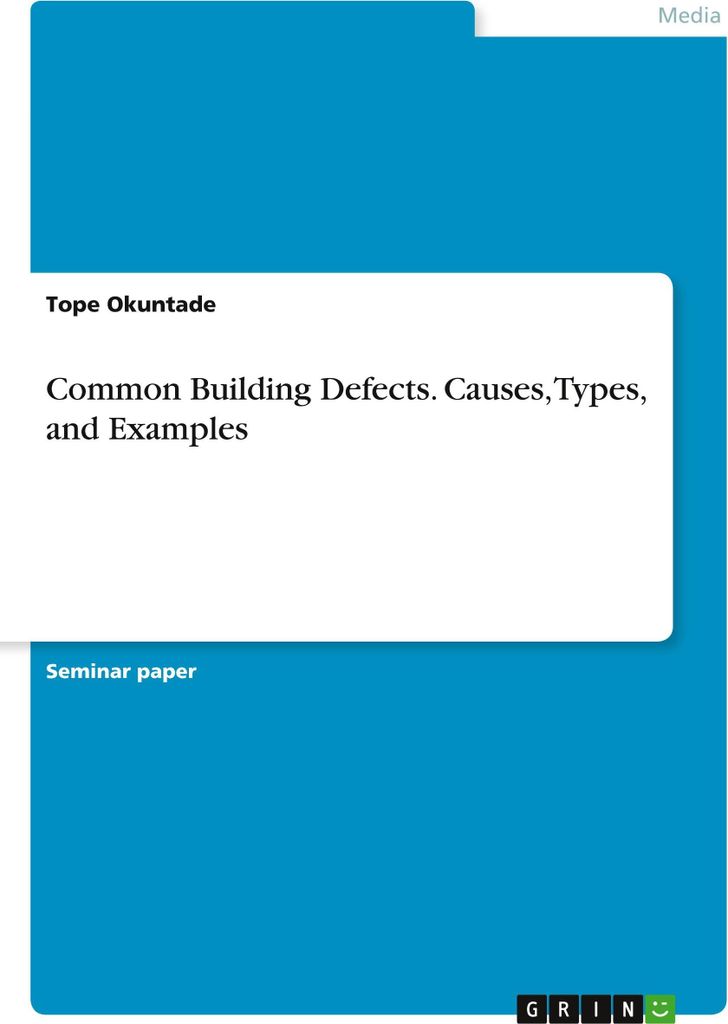 Common Building Defects. Causes, Types, and Examples