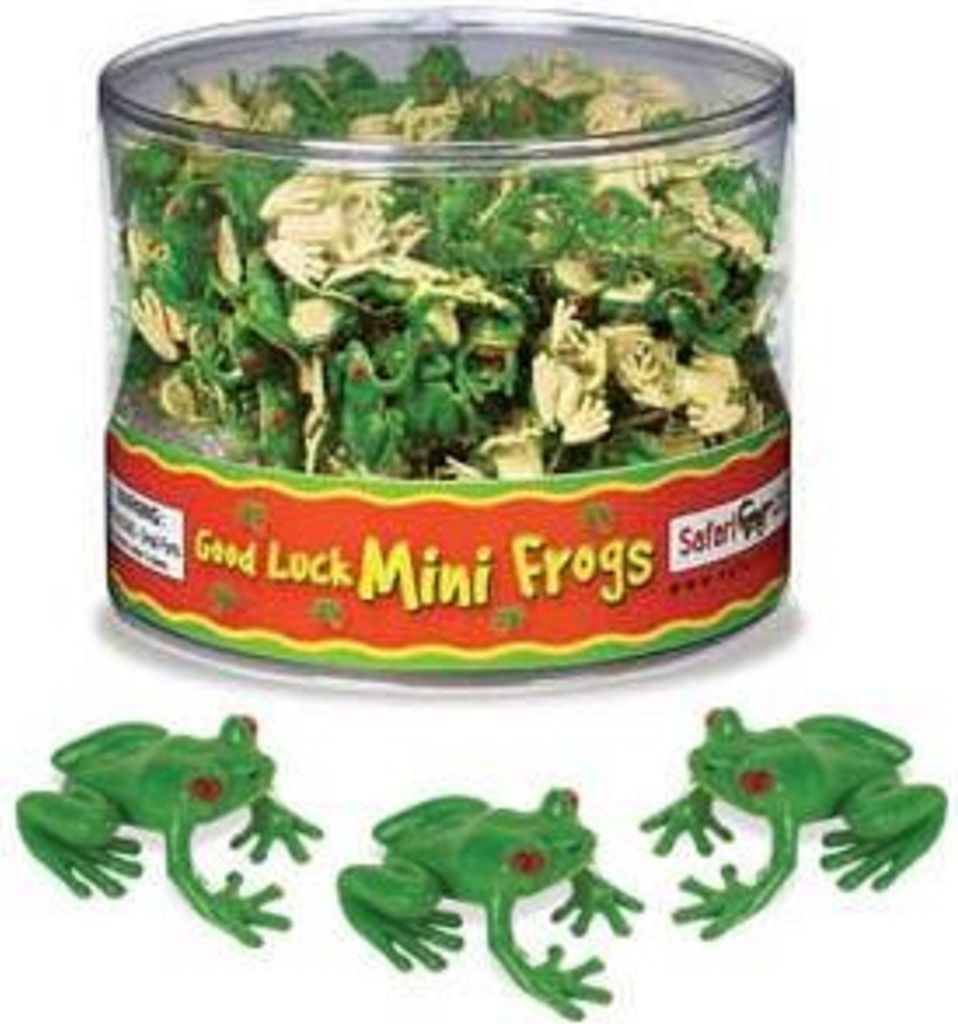 Safari - 341222 - Good Luck Minis, Frösche, ca.: 2 - 2,5cm, Produktbild 