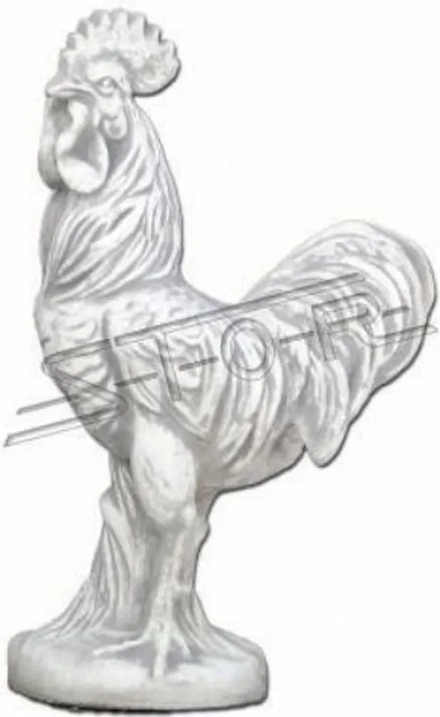 Statue Poulet Designer 195 en Résine Durable - Décoration Jardin Robuste