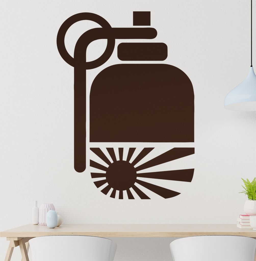 Japan Nitro boosted Wandtattoo in 6 Größen - Wandaufkleber Wall Sticker - Dekoration, Küche, Wohnzimmer, Schlafzimmer, Badezimmer