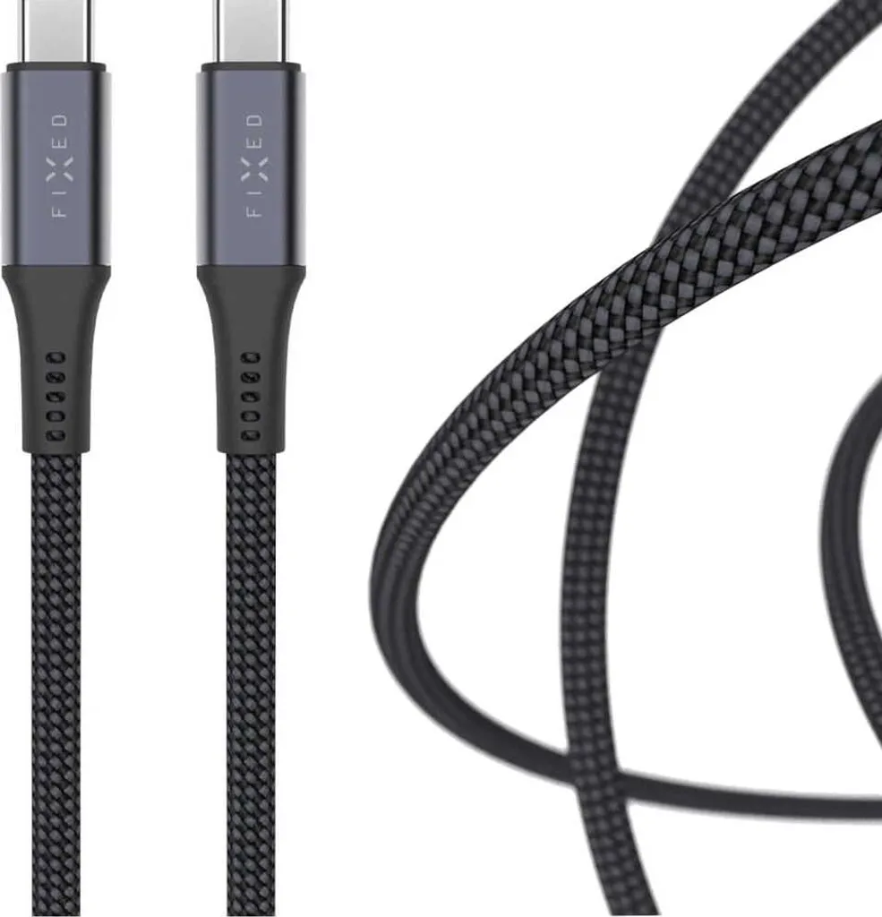 Câble USB-C vers USB-C 240W 2m Fixed Media Cable Nylon Robuste Noir - 11
