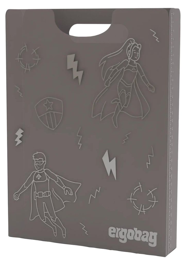 ergobag Heftbox Folder Box With Carrying Handle Superhero Produktbild 