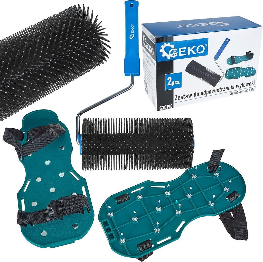 GEKO | Buty do gwoździ, buty do aeratora do trawników, Zdjęcie produktu 