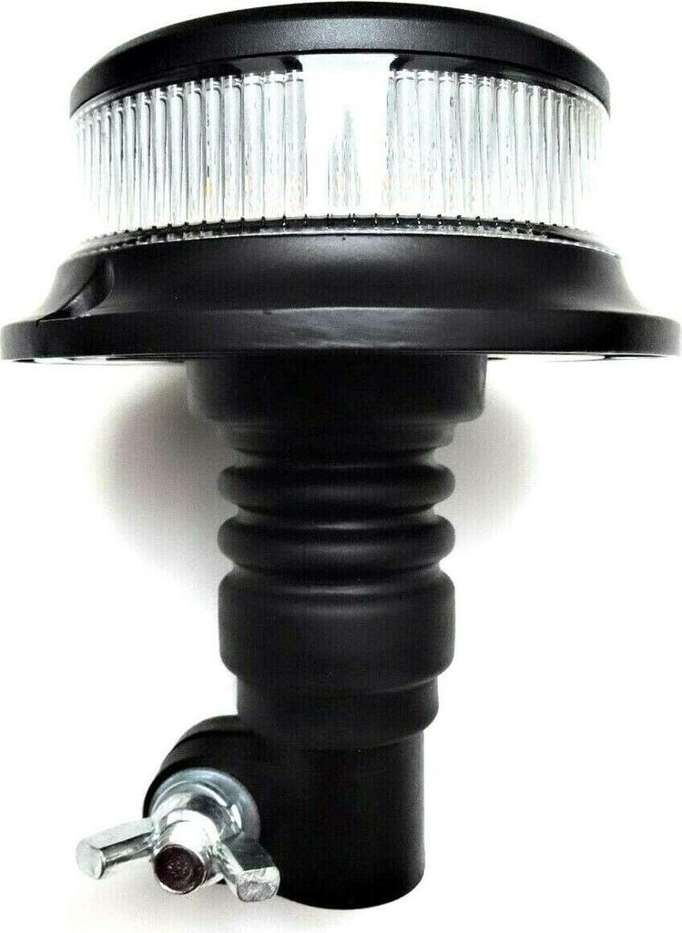 Matel Service Orange weiß 18 LED Rundumleuchte 3 Blitzmuster 12V 24V ECE R65 R10 Warnleuchte