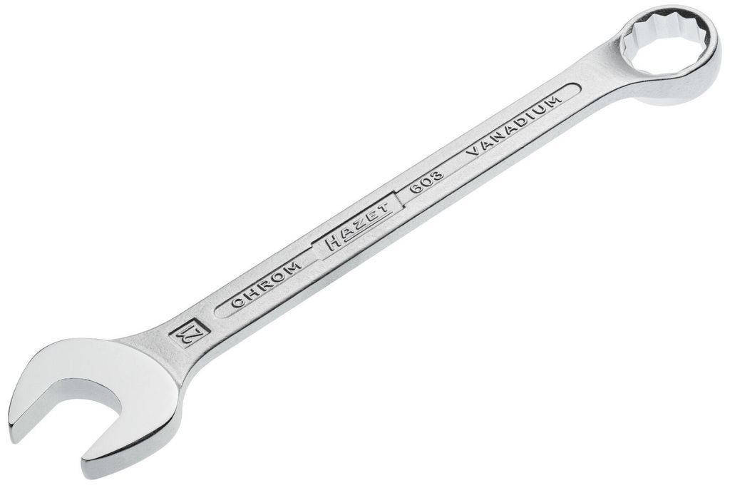 HAZET Ring-Maulschlüssel 603-21 240mm Chrom-Vanadium-Stahl