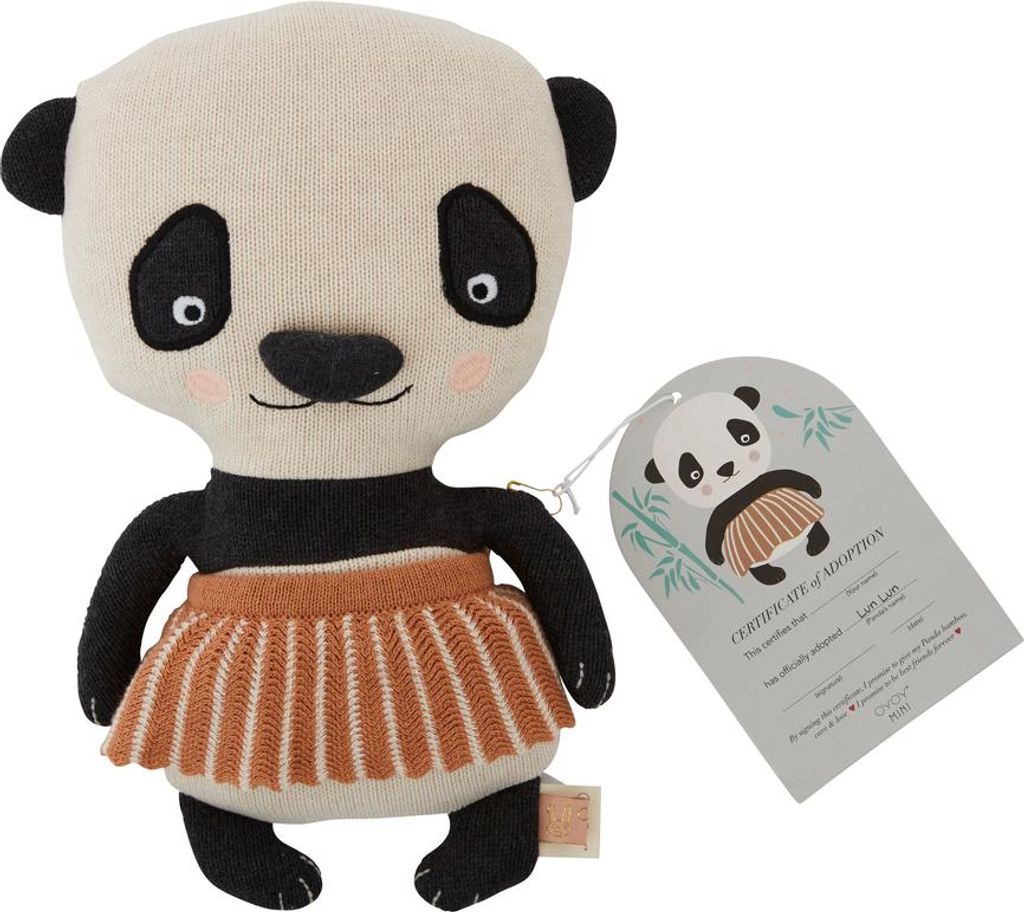 OYOY MINI Peluches L18 x W8 x H28 noir Image du produit 
