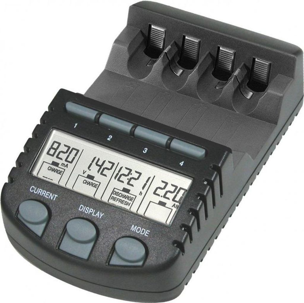 ALPHA700 Schnellladegerät BC700 mit LCD-Display, Entladefunktion