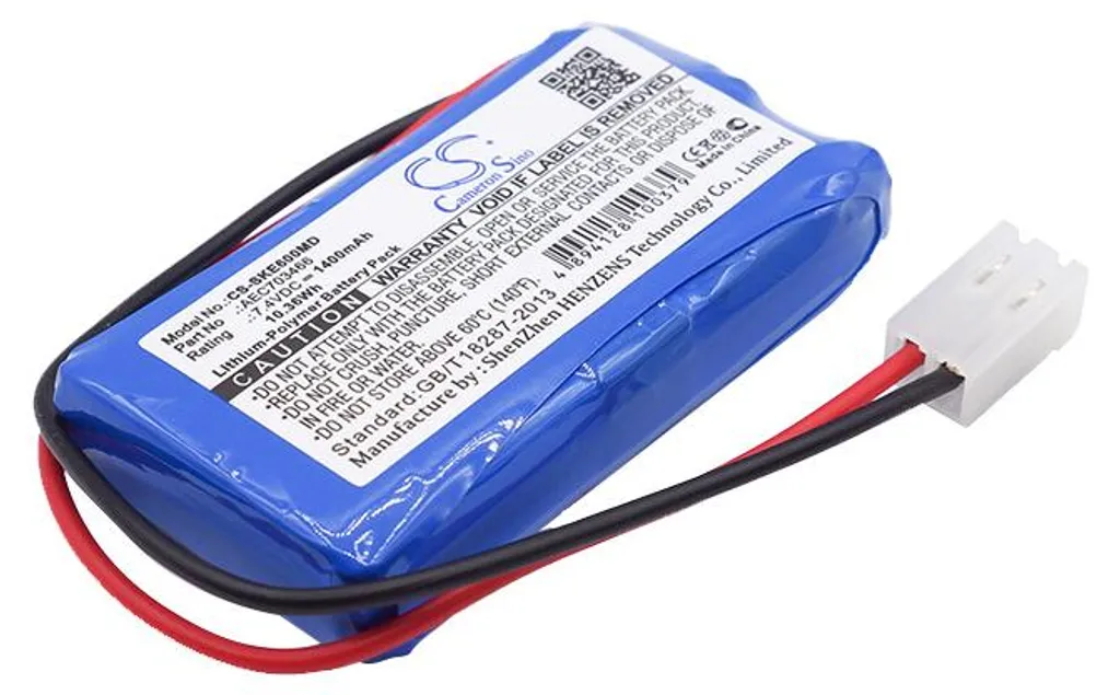 Batterie pour résoudre les pannes d'autonomie Shenke SK-500I AEC7