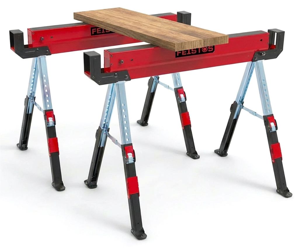 FEISTOS Forta Plus Duo, verstelbare metalen werkbank, set Productafbeelding 