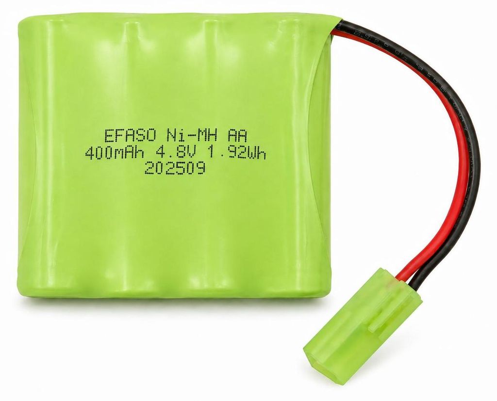 Akku 4,8V / 400mAh / Ni-Mh / Mini Tamiya Stecker / E521-003 Produktbild 