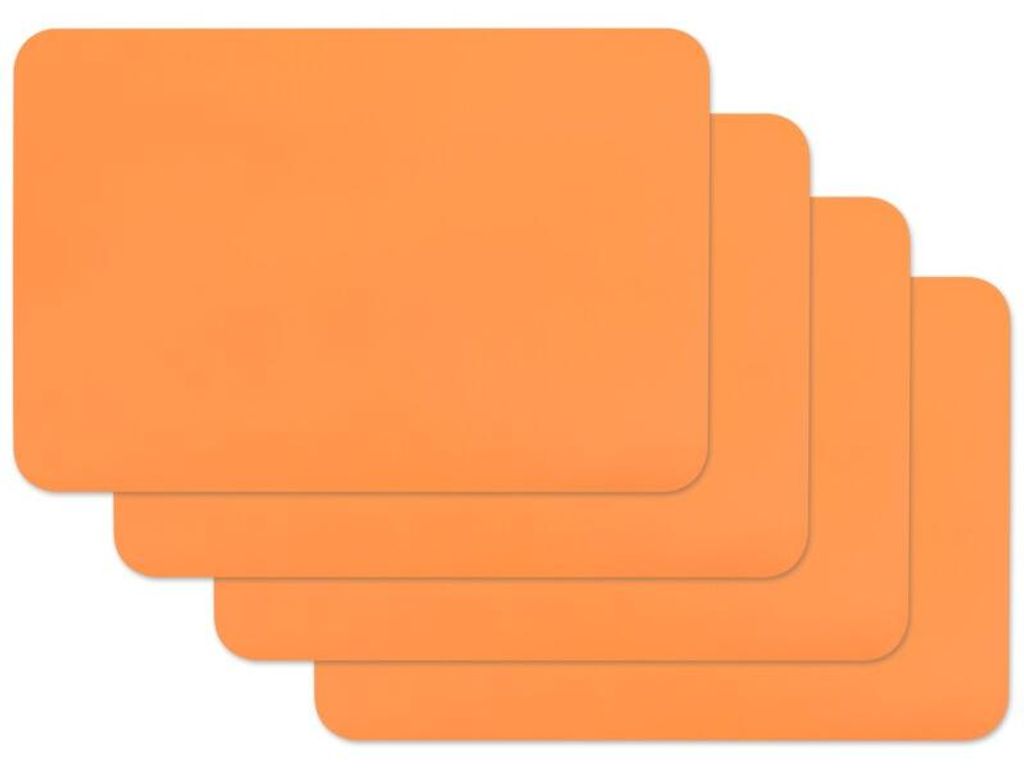 Tischset Orange,  45x30cm, 4 Stück Produktbild 